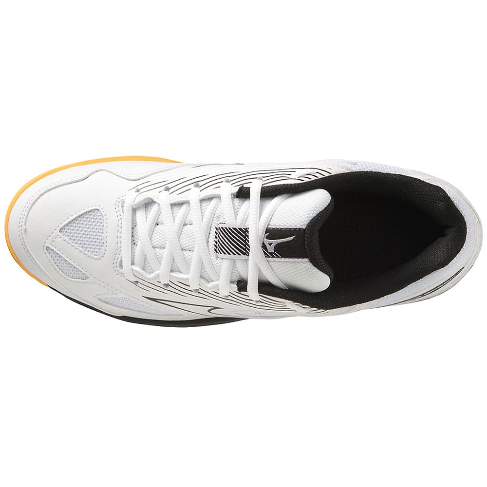 Miniatura Tênis de Vôlei Mizuno Cyclone Speed 4 Branco - 36