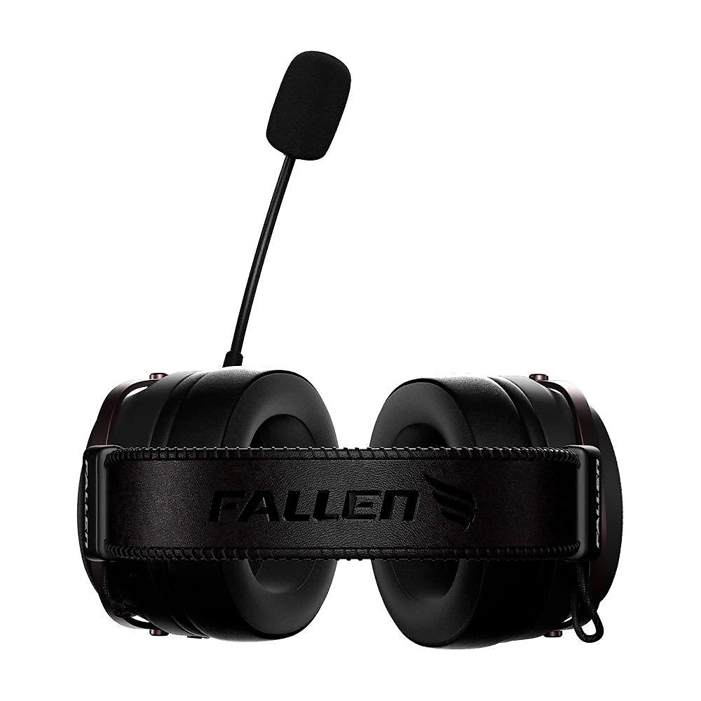 Headset Gamer Sem Fio Fallen Morcego Pro Wireless, 7.1 Virtual, Surround, Bluetooth 5.2, Microfone Destacável, Preto - HE00062