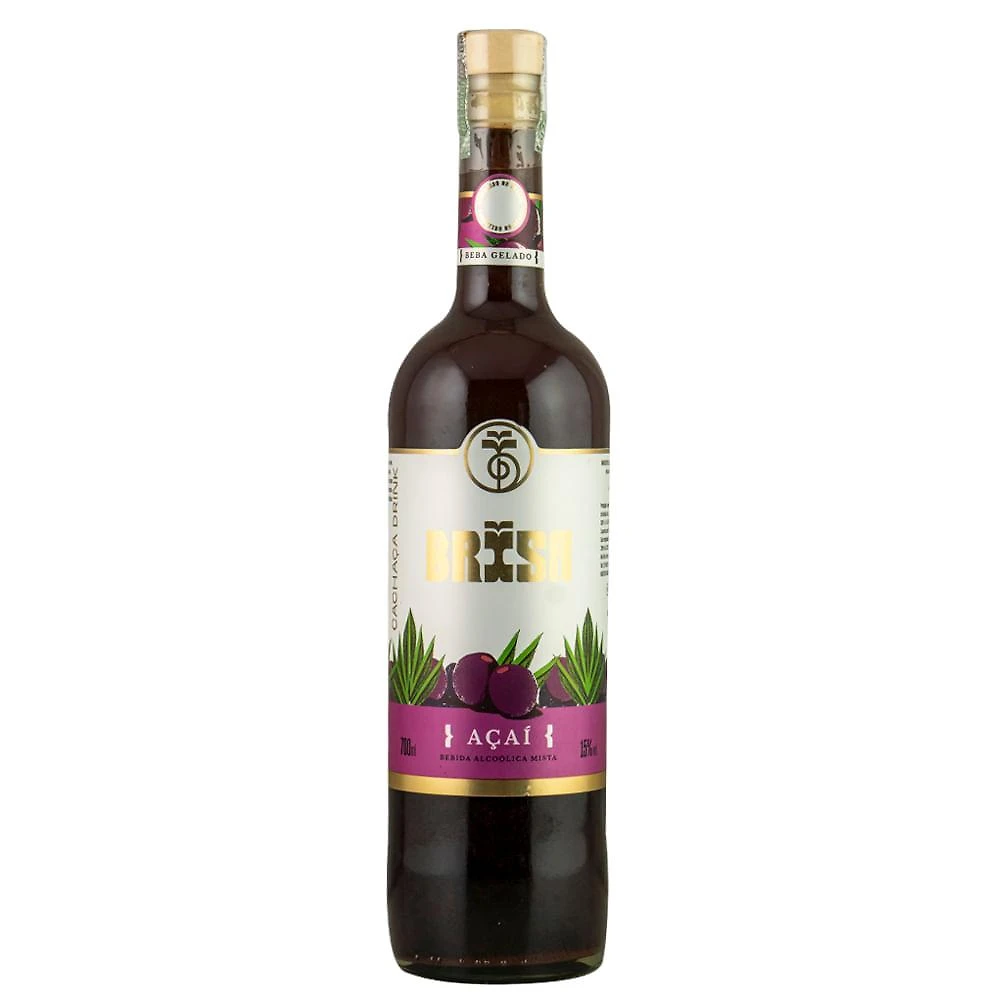 Bebida mista de cachaça brisa açaí 700ml