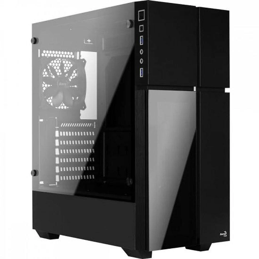 Gabinete Gamer Playa Mid Tower ATX com Vidro Temperado e Iluminação RGB Preto
