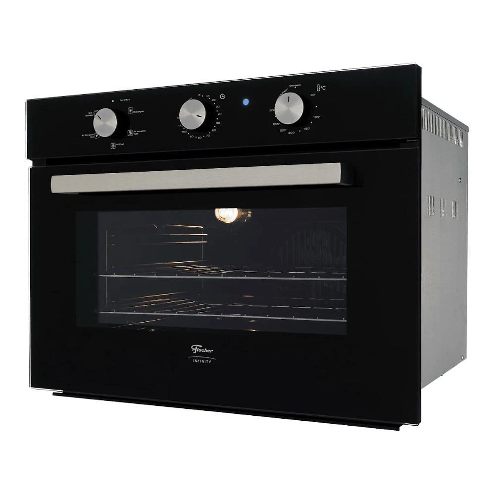 Forno Elétrico de Embutir Fischer Infinity 50L com Air Fryer 2200W Preto 220V