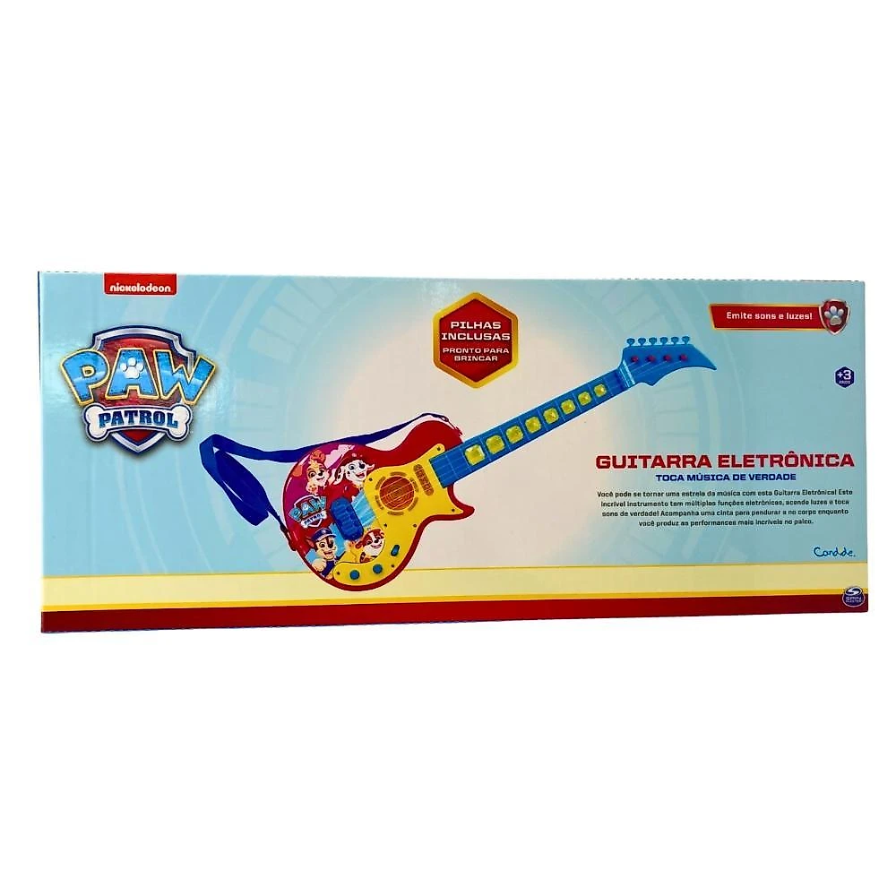 Guitarra eletrônica patrulha canina