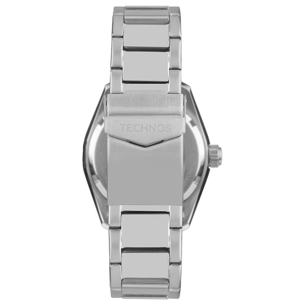 Miniatura Relógio Technos Masculino Automático Prata - 8205ox/1a Relógio Technos Masculino Acqua Prata - 8205ox/1a