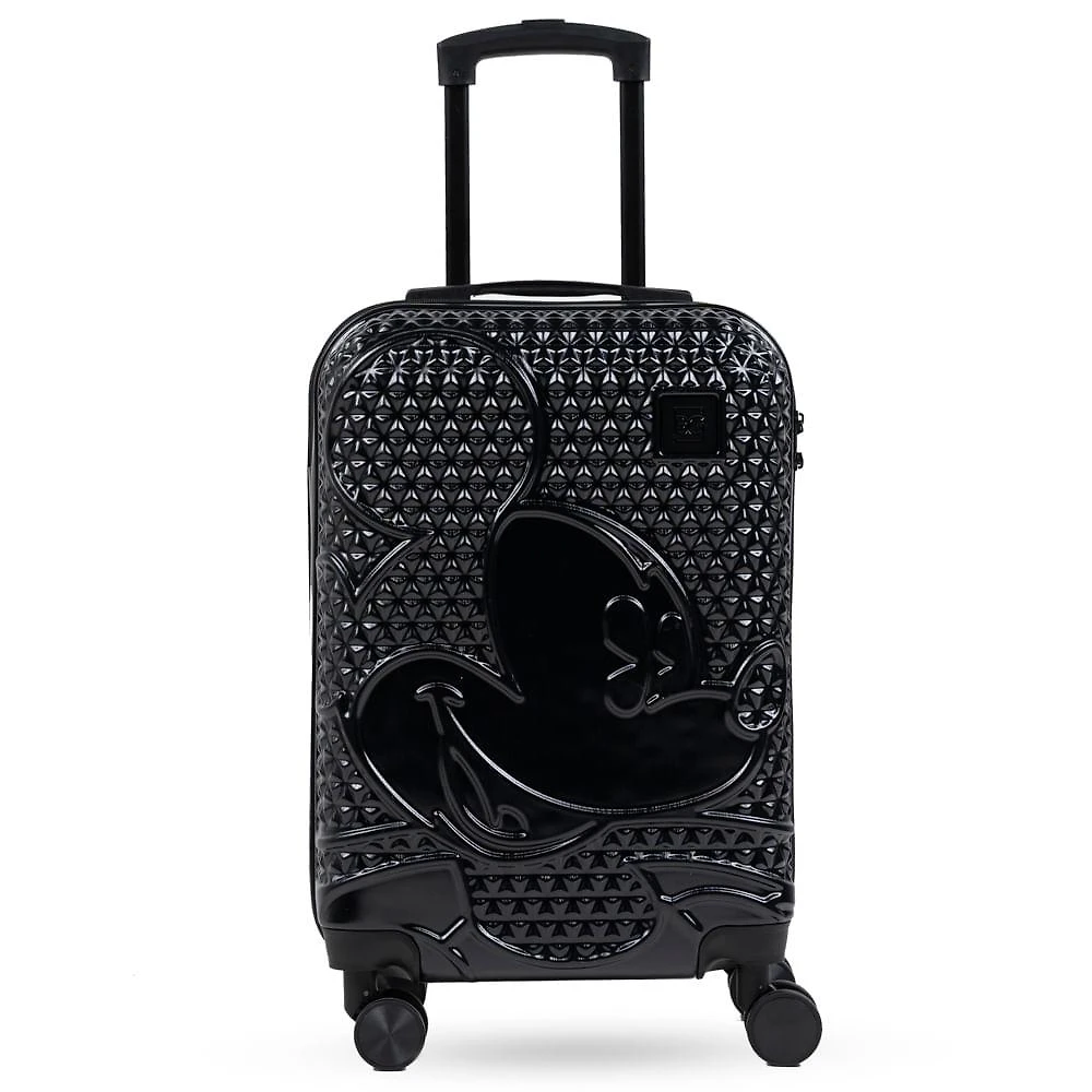 Mala de Bordo 10 Kg ABS 4 Rodas Mickey Epcot Preta