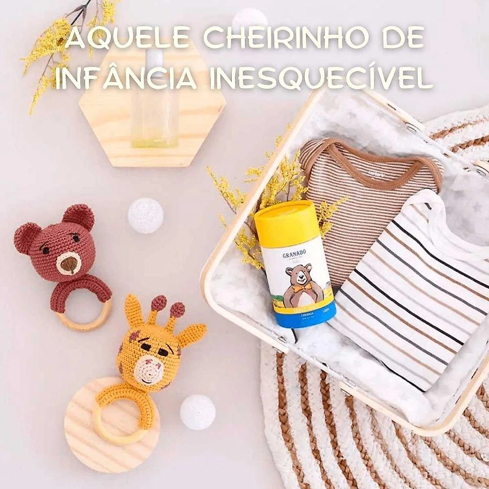 Colônia Infantil Tradicional Fragrância Suave Transparente Granado 100ML