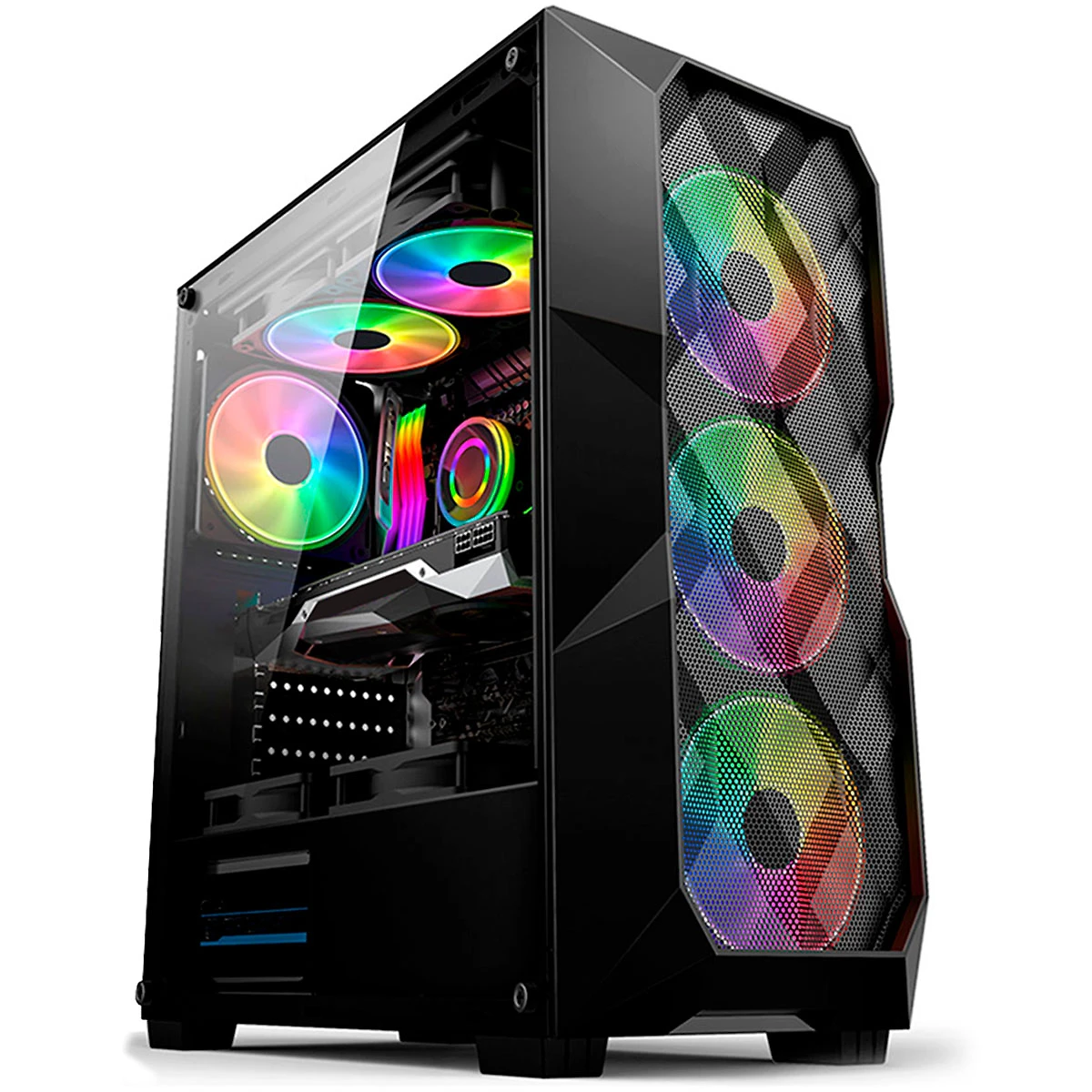 Computador Desktop Gamer AMD Ryzen 7 5700G  3.8GHz, 16GB DDR4, SSD 480GB