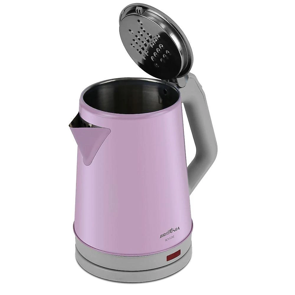 Chaleira Elétrica Rosa Britânia 1,9L Inox BCH12RS 220V