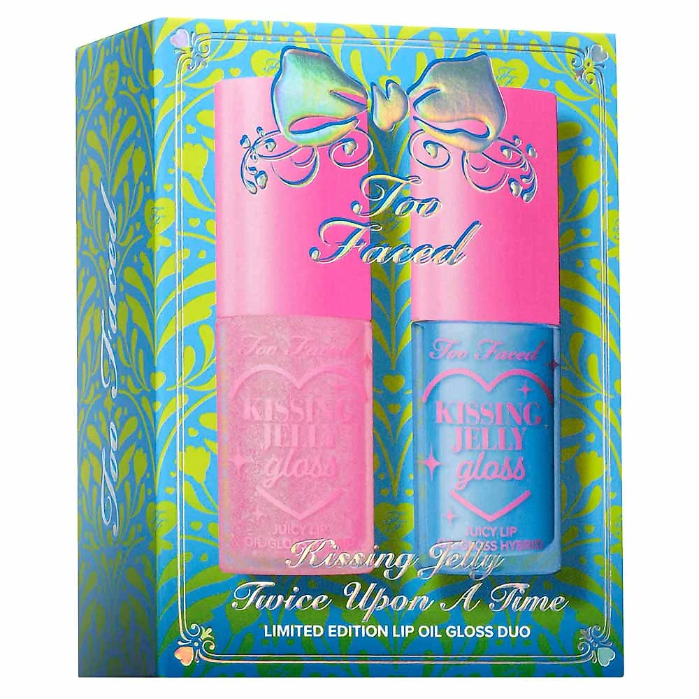 Too Faced Lip Oil Gloss Kissing Jelly Kit com 2 Unidades Kit