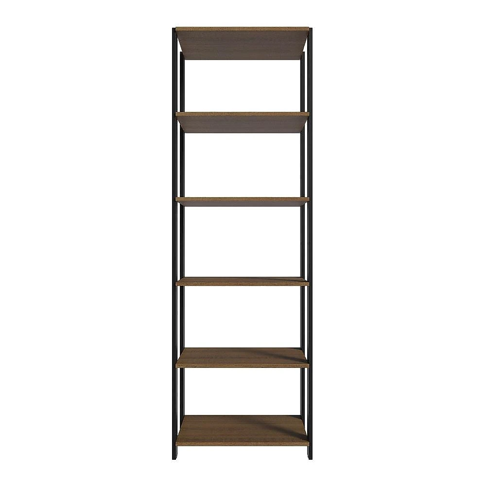 Estante Multiuso para Lavanderia 59cm Rustic/Preto Madesa Rustic/Preto