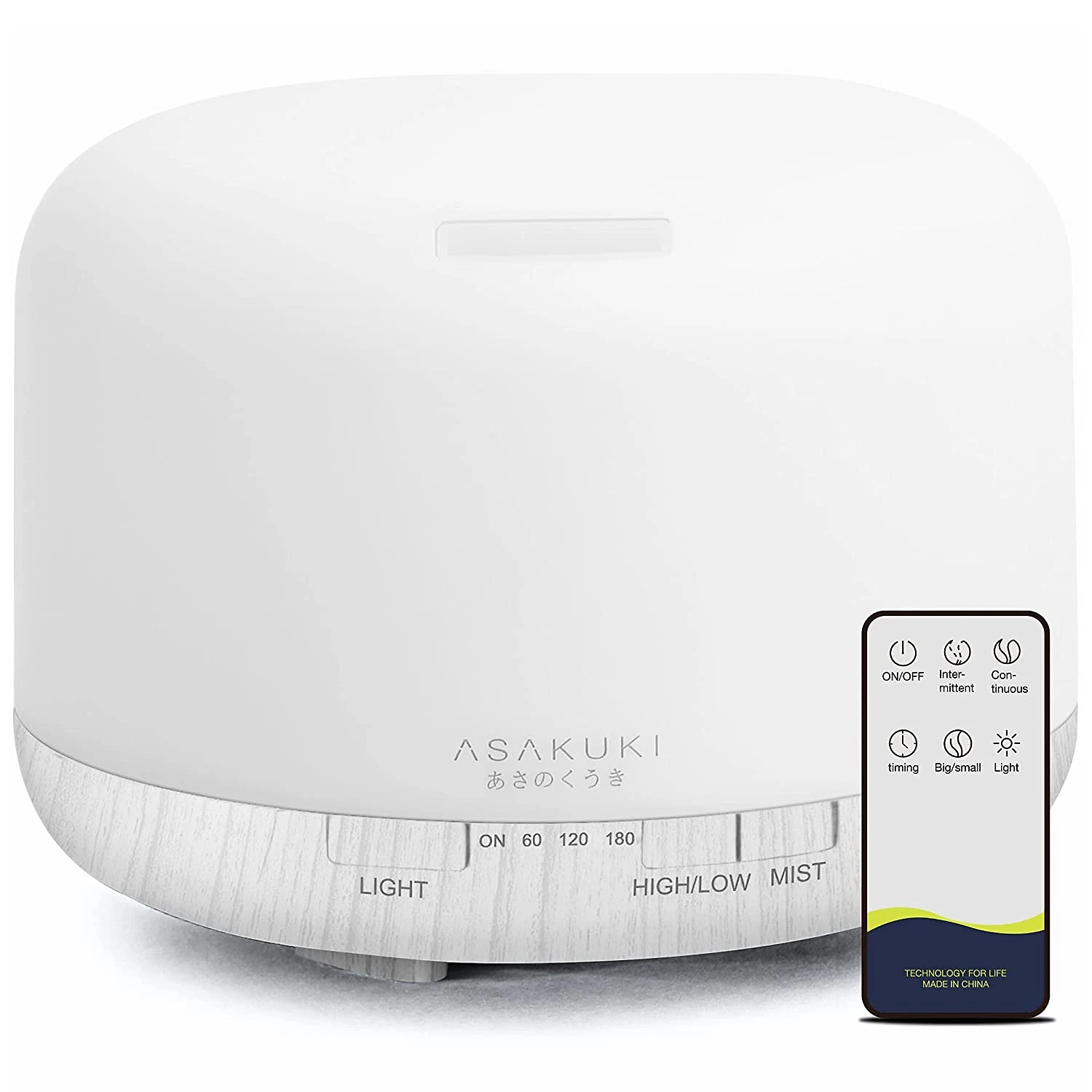 ASAKUKI Umidificador Ultrassônico Portátil 05L com A