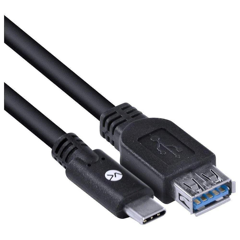 Cabo USB Tipo C Extensor USB a Fêmea V3.2 Gen1 5GBPS 2M Alta Velocidade Preto Vinik