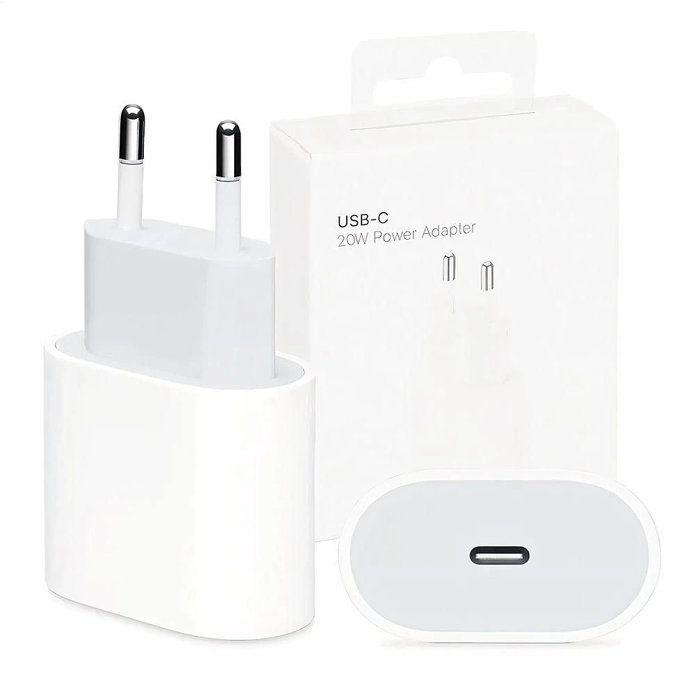 Carregador Draik USB-C 20W para Celular Bivolt Branco 1 Unidade