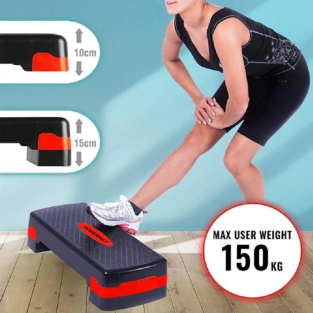 Step Antiderrapante Fitness Altura Regulável Alta Resistente
