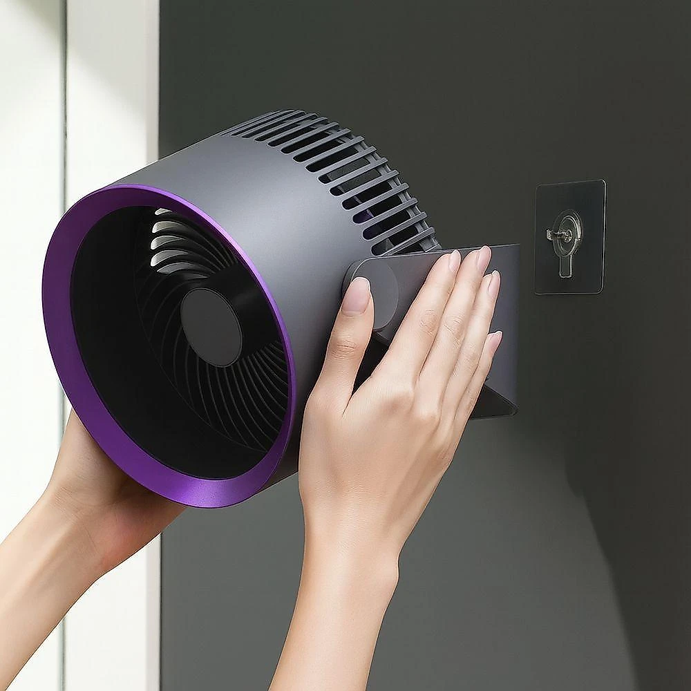 Ventilador De Mesa Super Silencioso Sem Fio Portátil