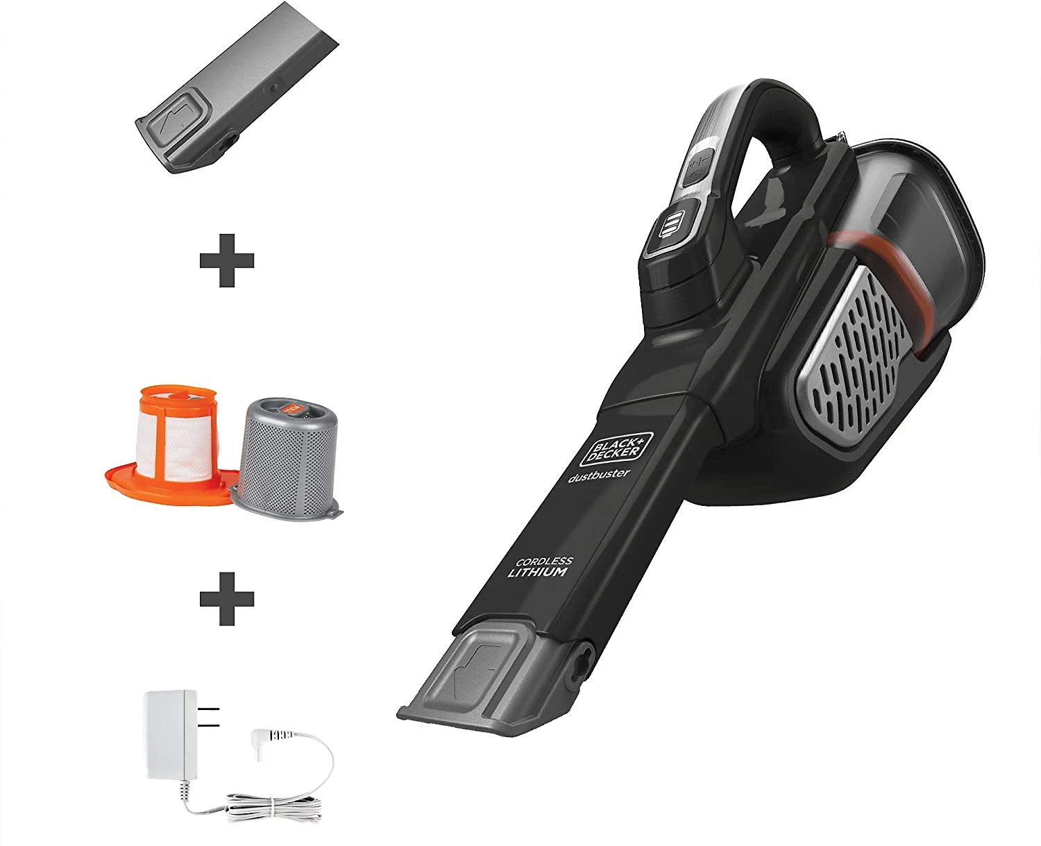 BLACK DECKER Aspirador de Pó Portátil Sem FioRecarregável 20V