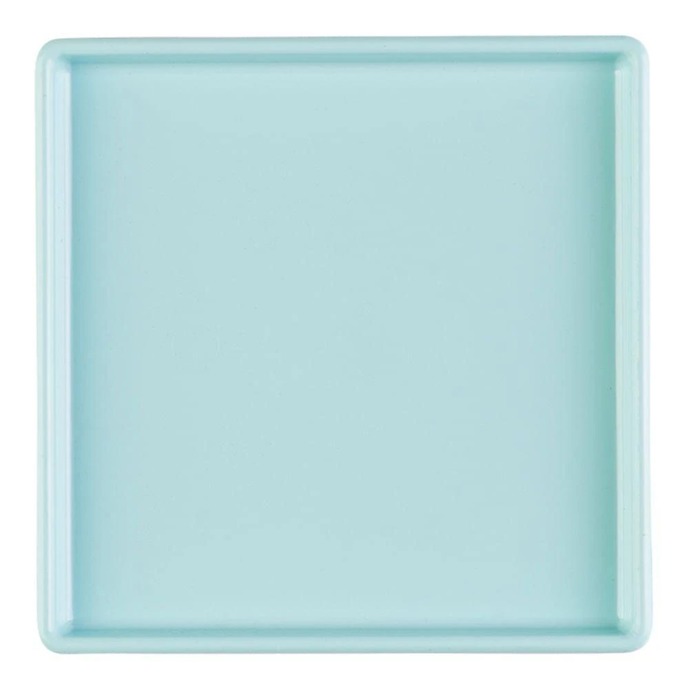 Prato Square Quadrado 13,5x13,5 Verde Em Polipropileno Linha Tendência Vem