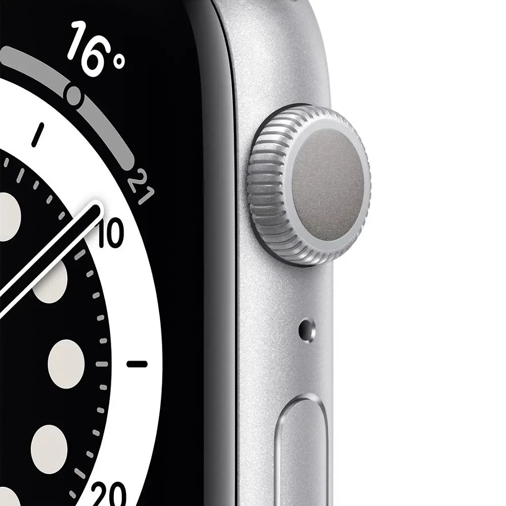 Usado: Watch Series 6 44MM GPS + Cel Prateado Bom - Trocafone
