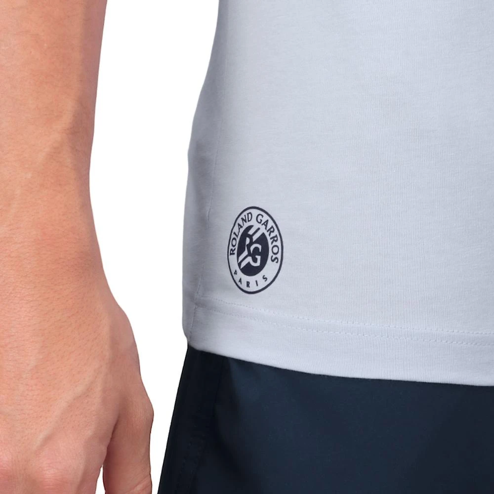 Camiseta Lacoste Roland Garros Tennis TH7905 Azul G