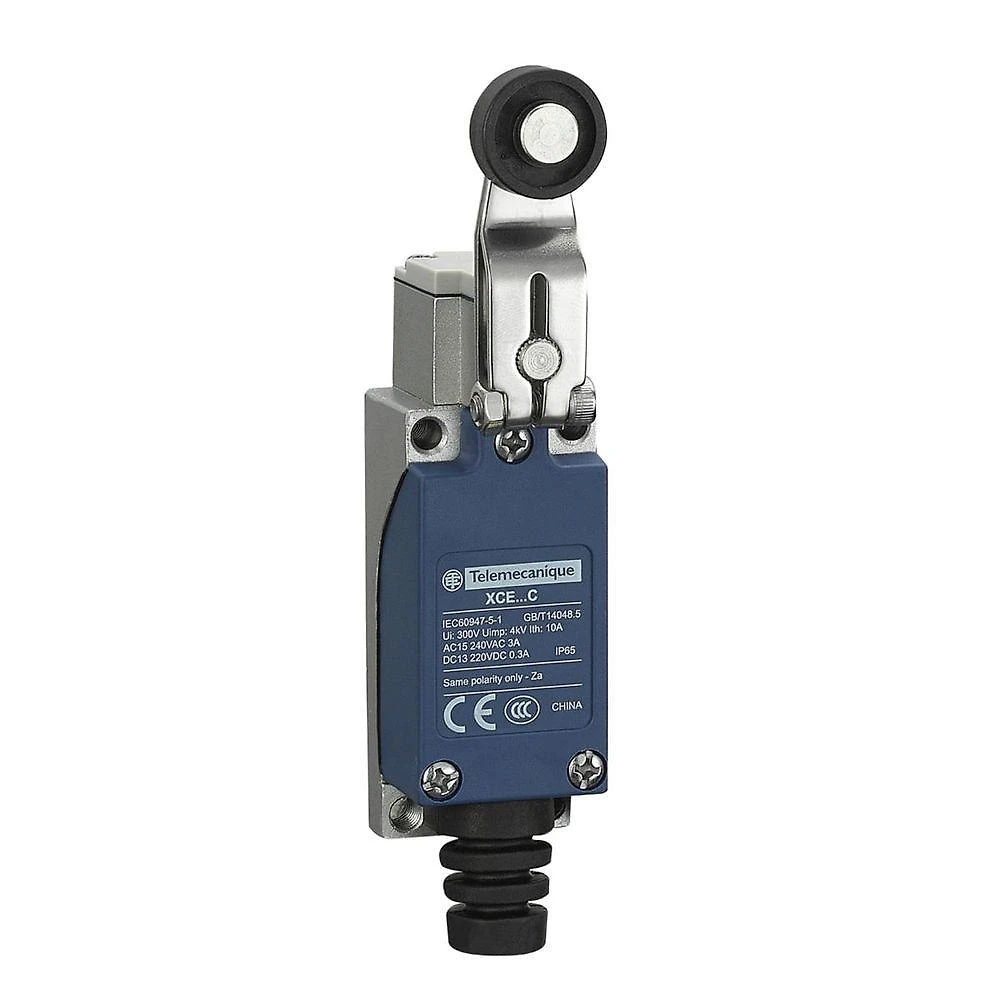 Chave Fim de Curso Schneider Electric XCE118C com Alavanca e Roldana Bivolt