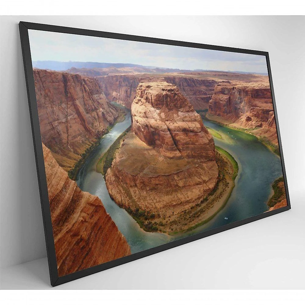 Quadro Horseshoe Bend Arizona 90x60 Cm Vidro Impresso