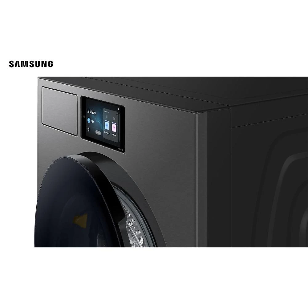 Lavadora de roupas samsung 20kg bespoke ai laundry wf90f inox 220