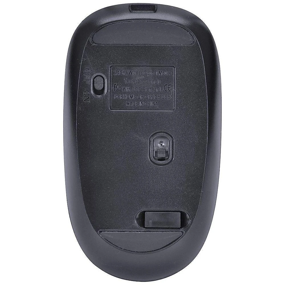 Mouse Sem Fio Recarregável Power One 1600dpi - Receptor Usb