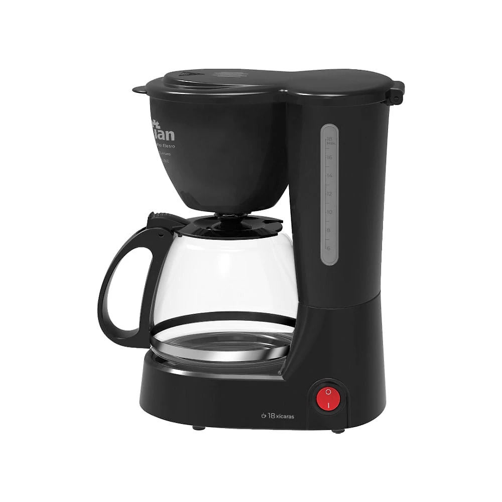 Cafeteira Elétrica 18 Xícaras CF102 Kian Preta 127V