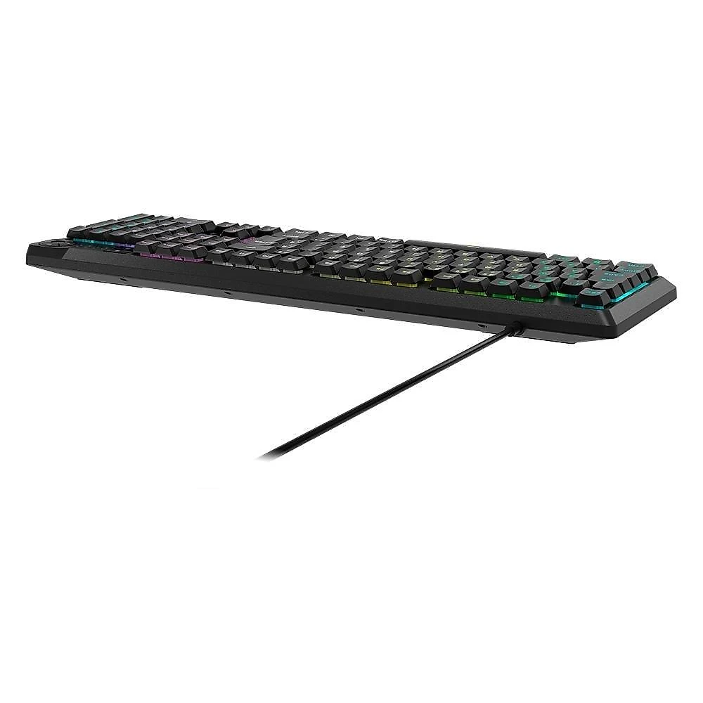 Teclado Gamer Corsair CORE K55 RGB, iCUE, RGB, USB 2.0, Preto - CH-9226C65-BR