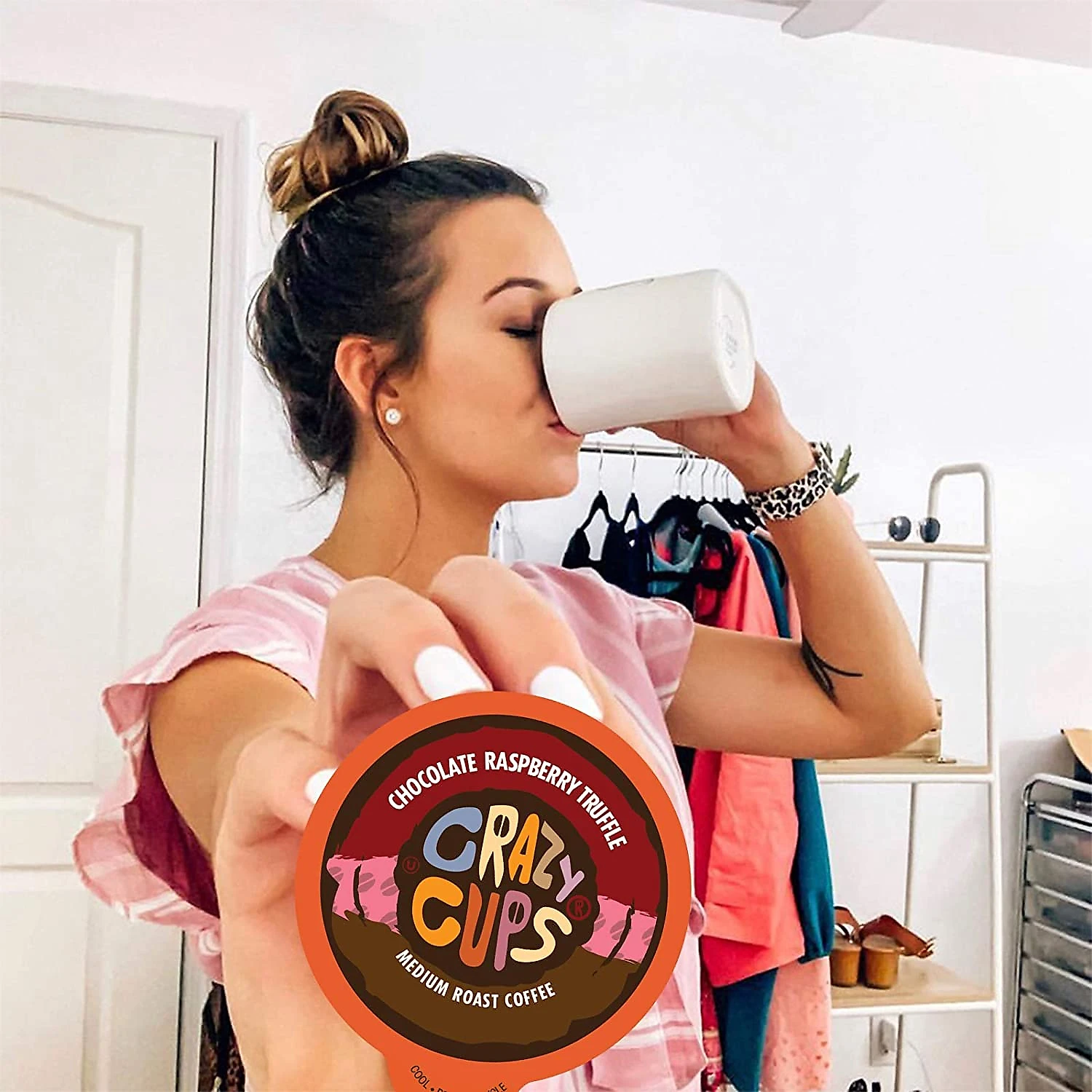 Keuring Kcup Crazy Cups Café trufa de framboesa com chocolate 80u1u2espresso