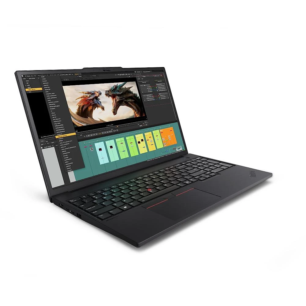 Workstation Móvel Lenovo ThinkPad P16v G3 Intel Core Ultra 7 255H 16GB 512GB SSD RTX PRO 500 Windows 11 Pro 16" - 21RT0006BO Preto
