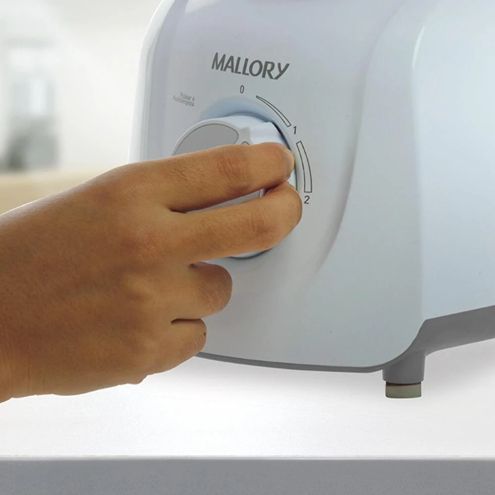 Miniatura Liquidificador Mallory Flash Mix 2 Velocidades 450W 220V
