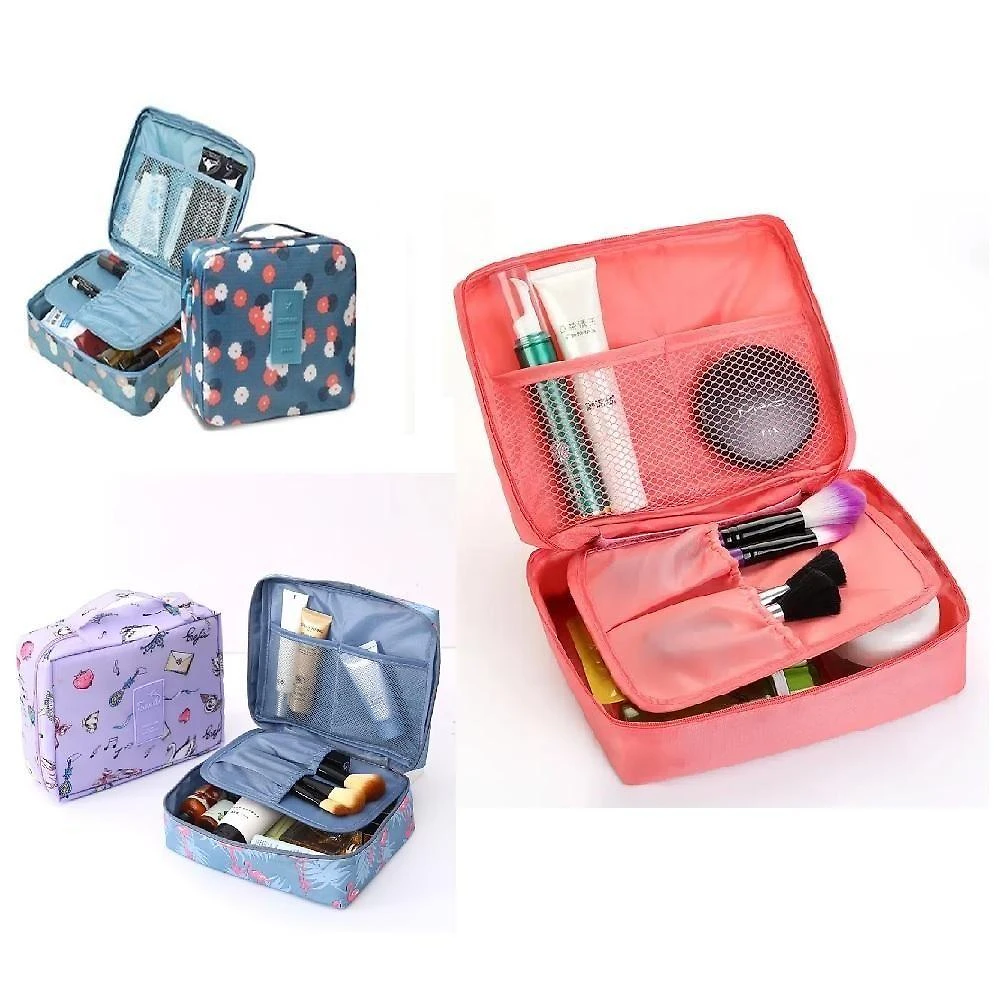Frasqueira Viagem Necessaire Maquiagem Organizador Multiuso