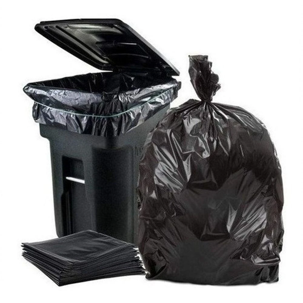 Saco para Lixo 300 Litros Intermediario Preto 130CM X 110CM 200 Unidades Higipack