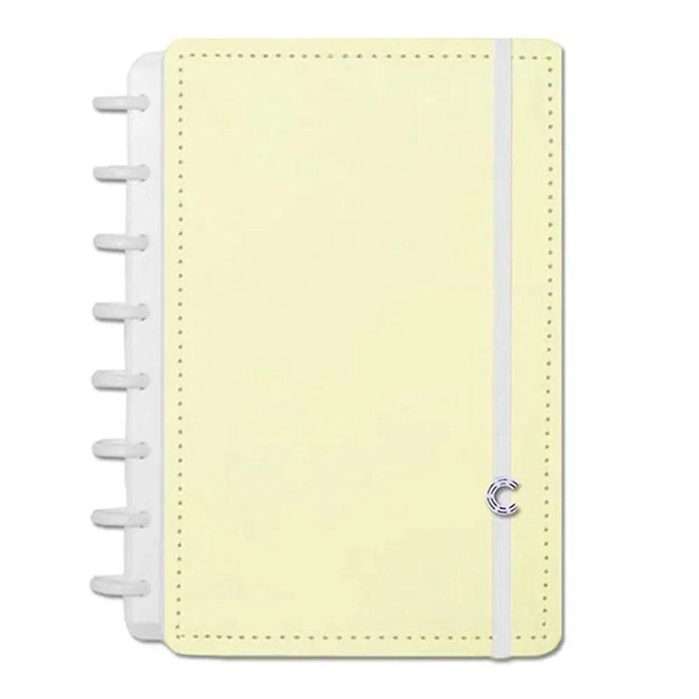 Caderno Inteligente A5 Amarelo Pastel 80 Folhas Cia52077 - Ci