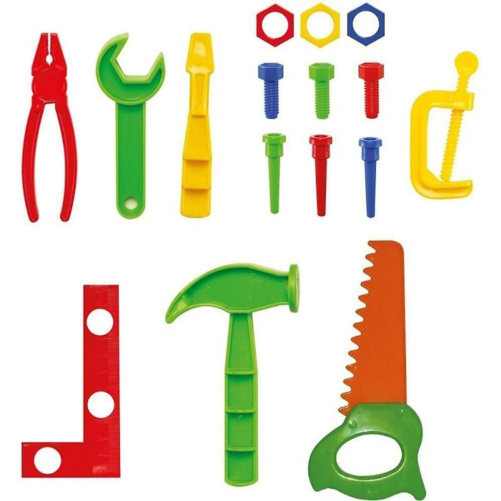 Kit Ferramentas Brincando de Profissões 16 Peças Educativo Monte Líbano