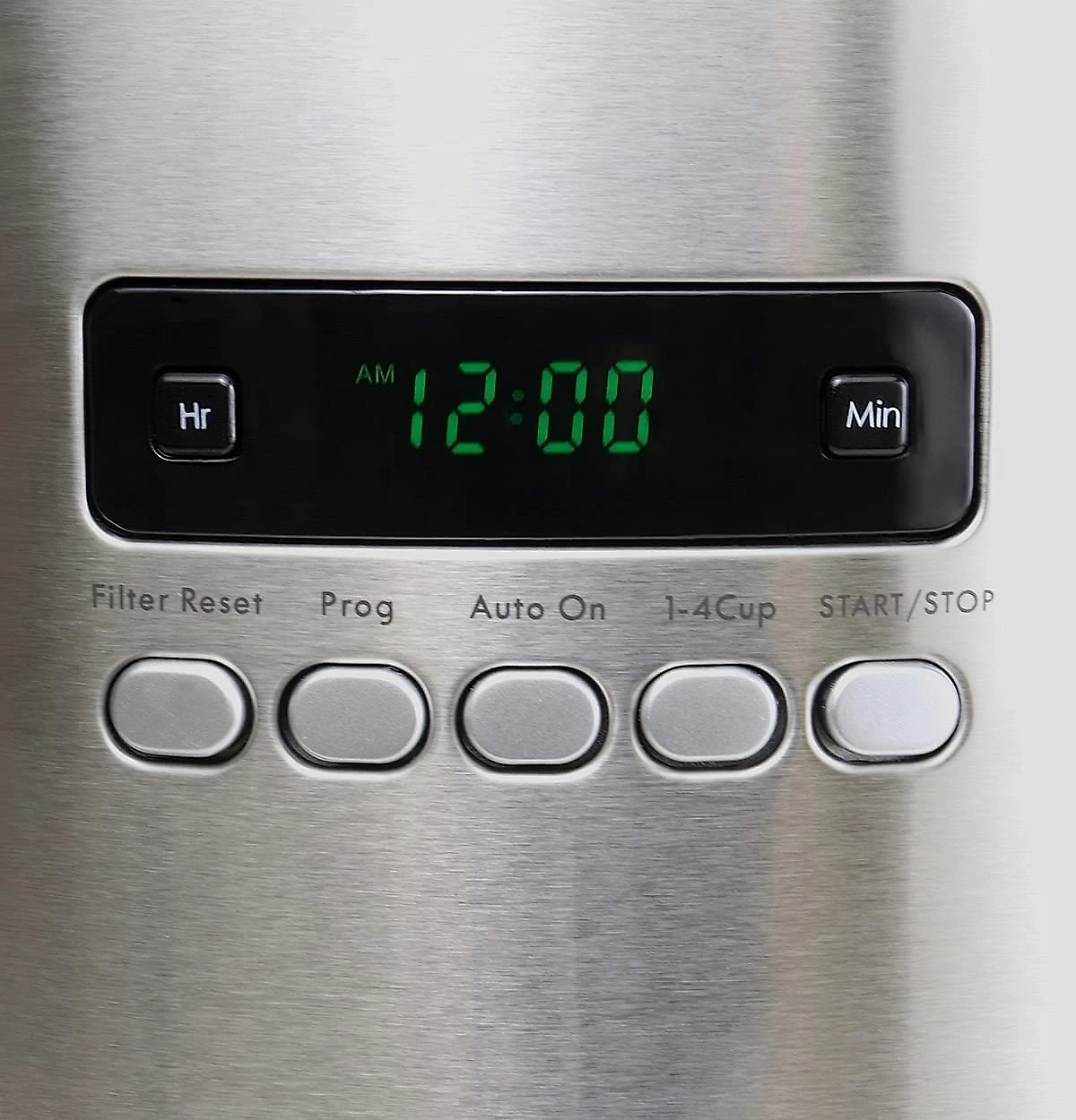 Kenmore 00840706 Cafeteira Progrmável até 12 Xícaras Aço Ino x 110V Prata