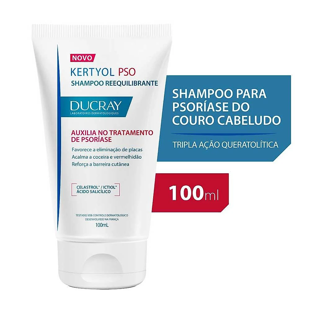 Ducray kertyol pso shampoo reequilibrante 100ml