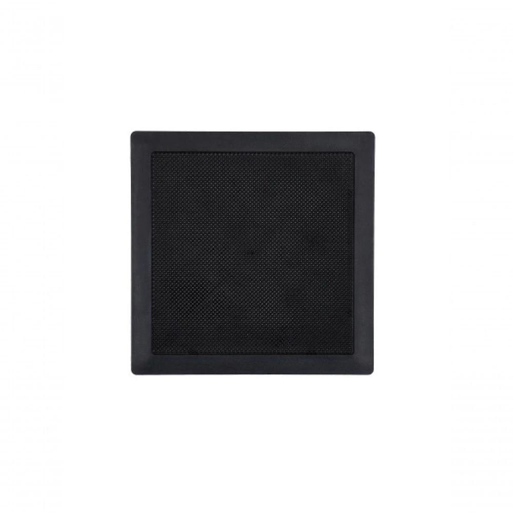 Arandela Fiamon Quadrada 6 Coaxial 50rms 8r Preta