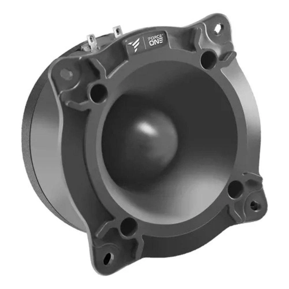 Super Tweeter Force One TW-200 para Agudos com Potência Musical 200W e Impedância 8 OHMS Preto