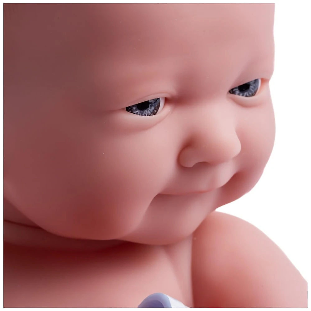 Bebê Recém-Nascido Newborn,  Boneca Bebê La Newborn Nursery 35,5 cm da JC Toys - Conjunto Inclusivo de 8 Peças