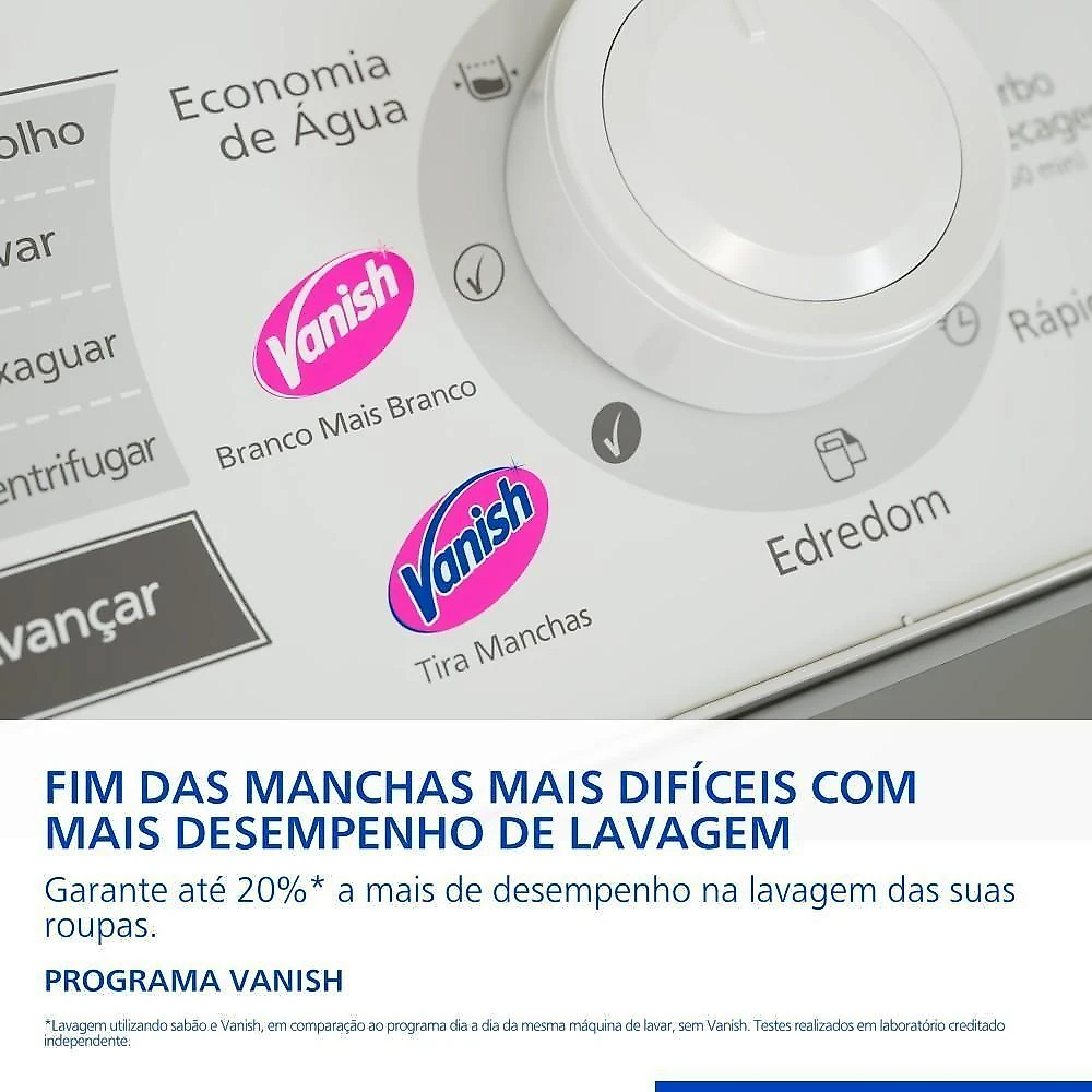 Maquina De Lavar Panasonic 15kg Sistema Ciclone Branca NA-F150B1WA 110V