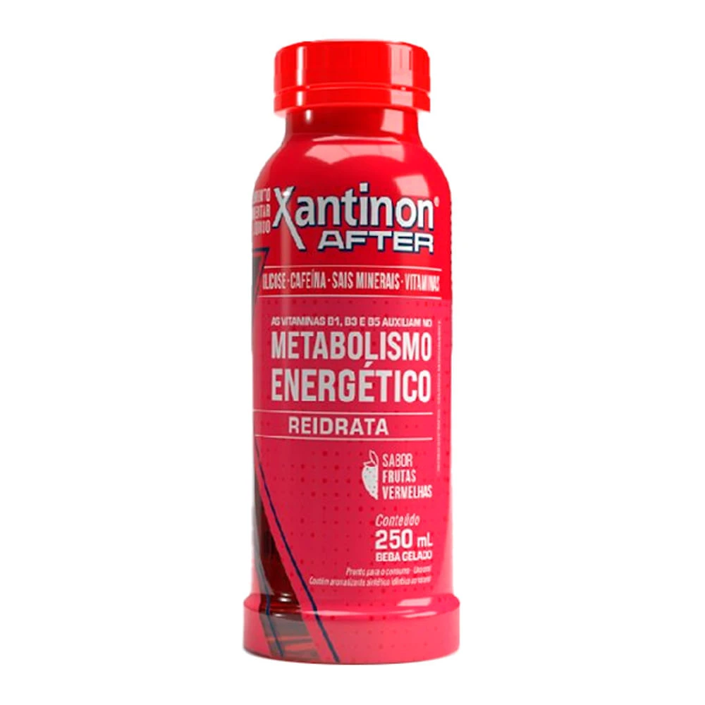 Xantinon After Sabor Frutas Vermelhas 250ml
