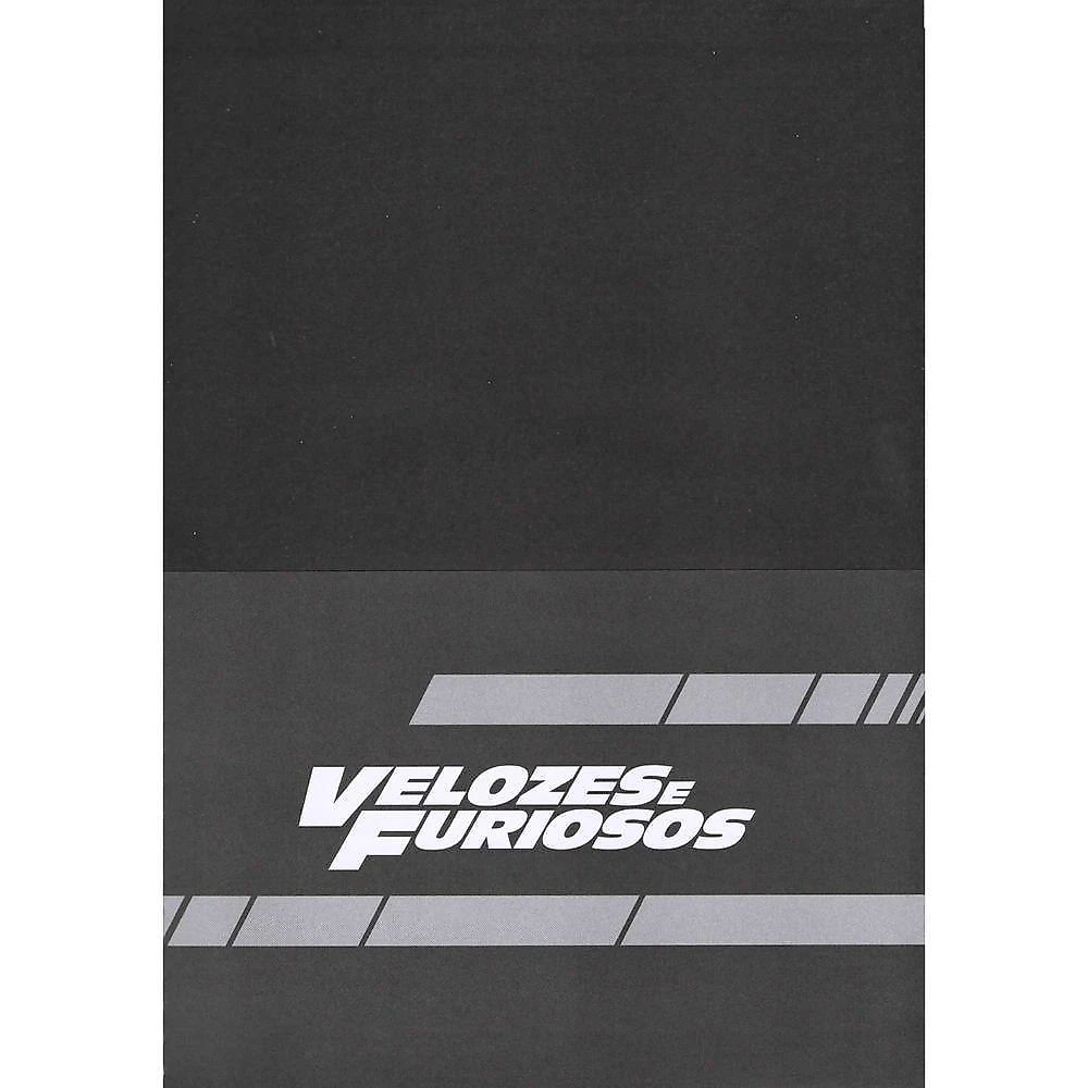 Caderno Espiral Capa Dura São Domingos Velozes e Furiosos Animativa 1x1 200X275MM 80 Folhas
