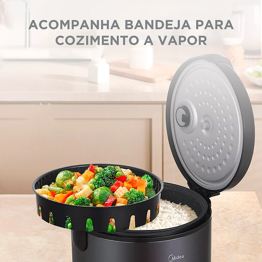 Panela de Arroz Elétrica 5L Midea - PAE50 110