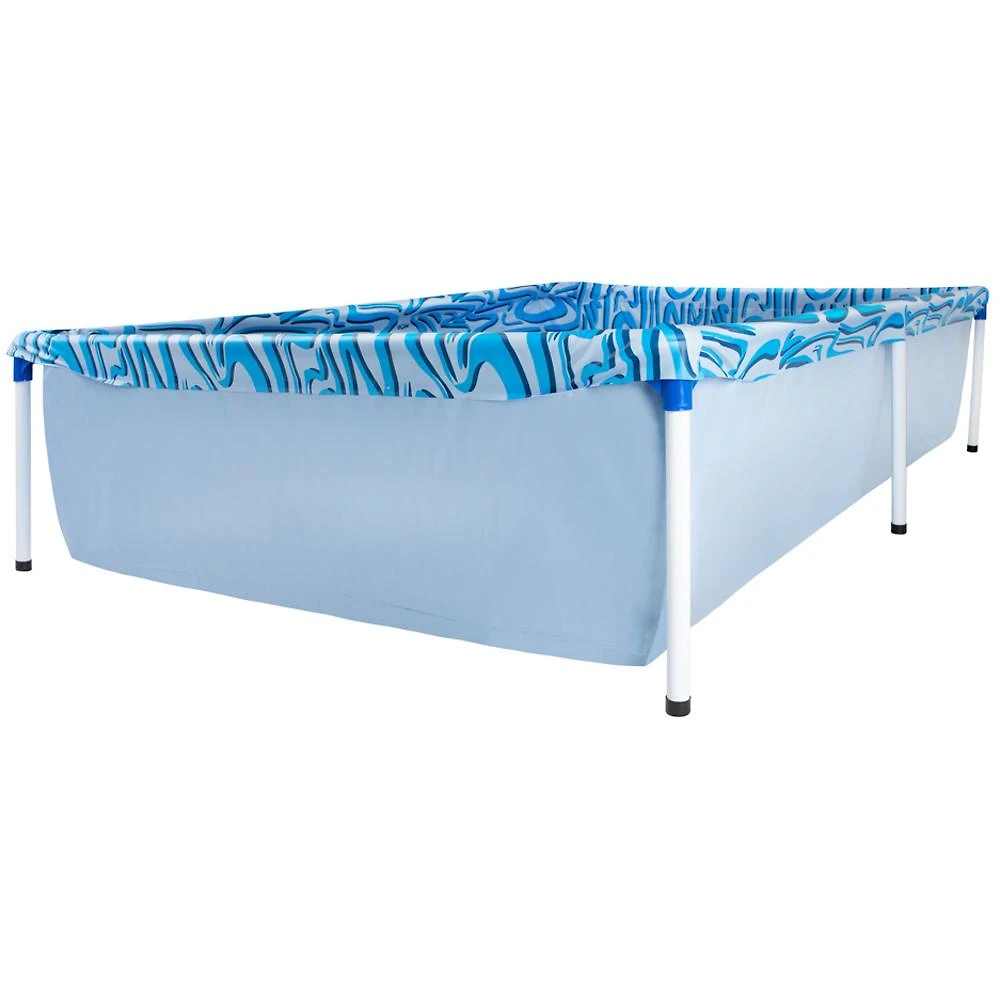 Miniatura Piscina de Plástico 1000 Litros Retangular Mor Standart Desmontável