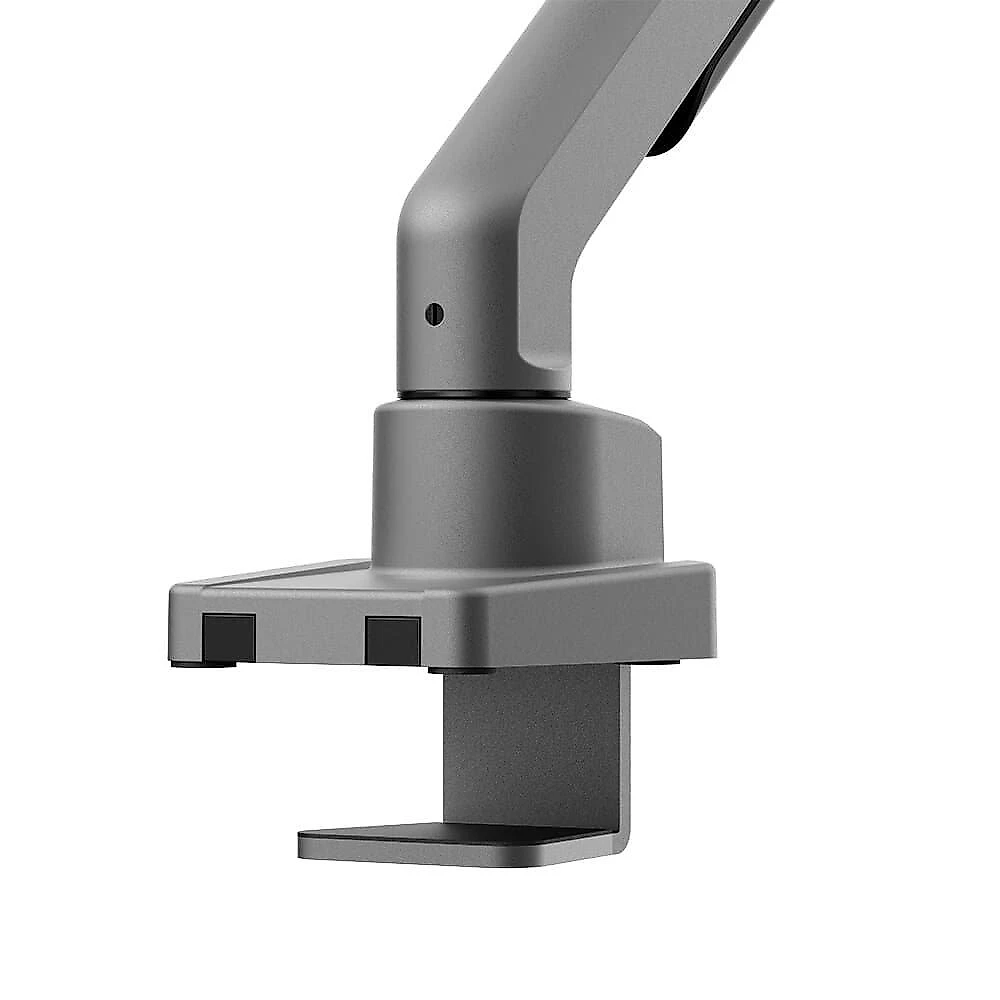 Suporte de Mesa para Monitor de 17" a 32" AOC AM200, Ajustes com Mola Mecânica, Cinza e Madeira - AM200H3