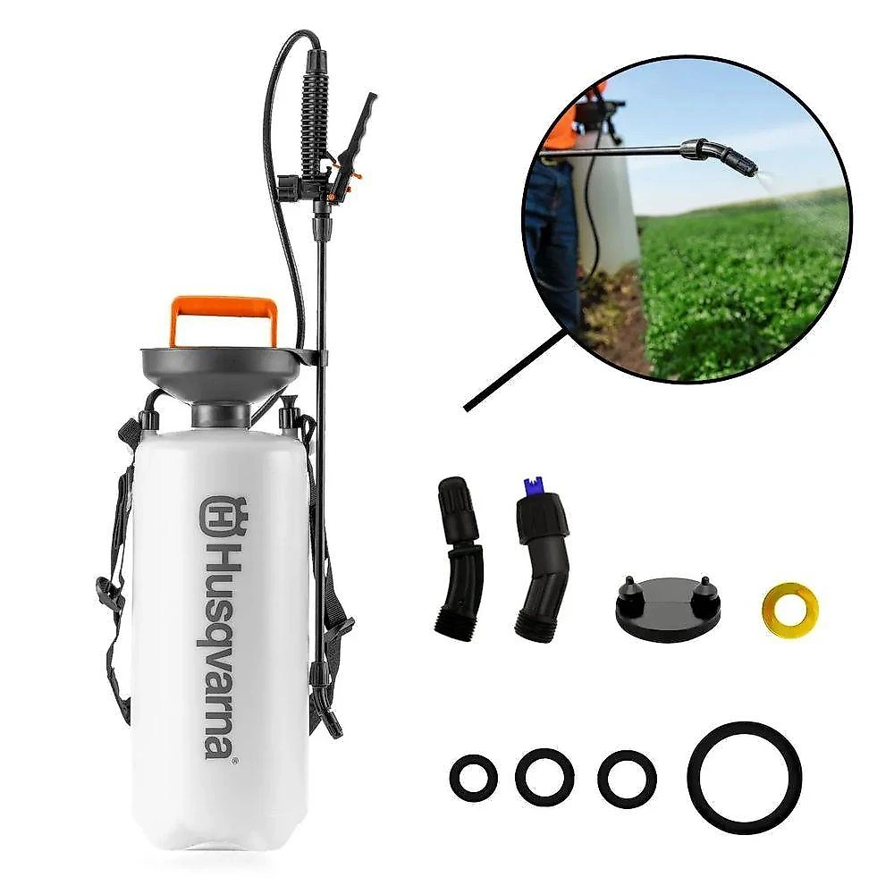 Pulverizador Manual 308SM Aplicação de Defensivos e Fertilizantes Tanque 8L Plástico Resistente