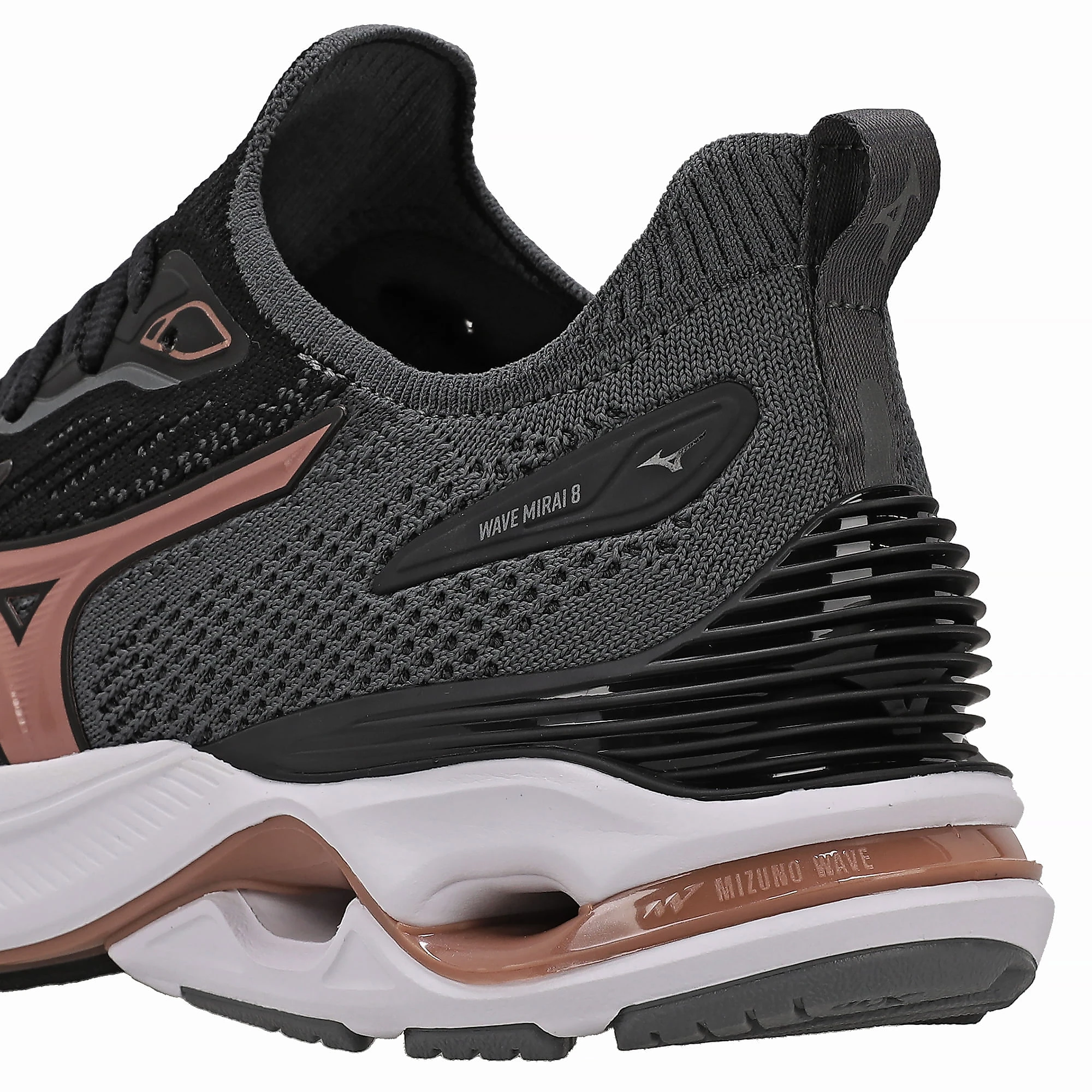 Tênis de Corrida Mizuno Wave Mirai 8 34 Preto
