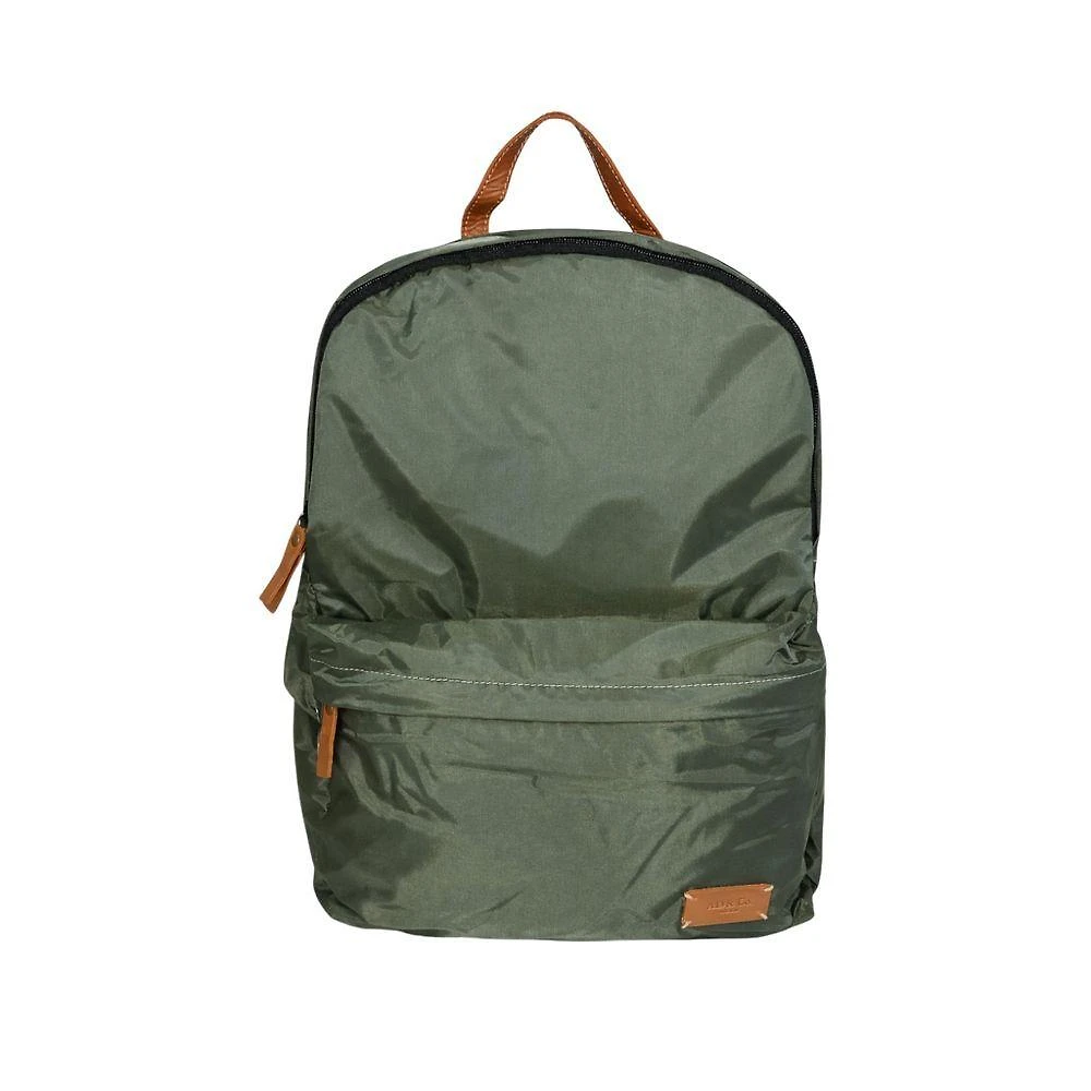 Mochila Zup Bags Flex Lite Nylon Emborrachado Impermeável Preto Unissex 46CM