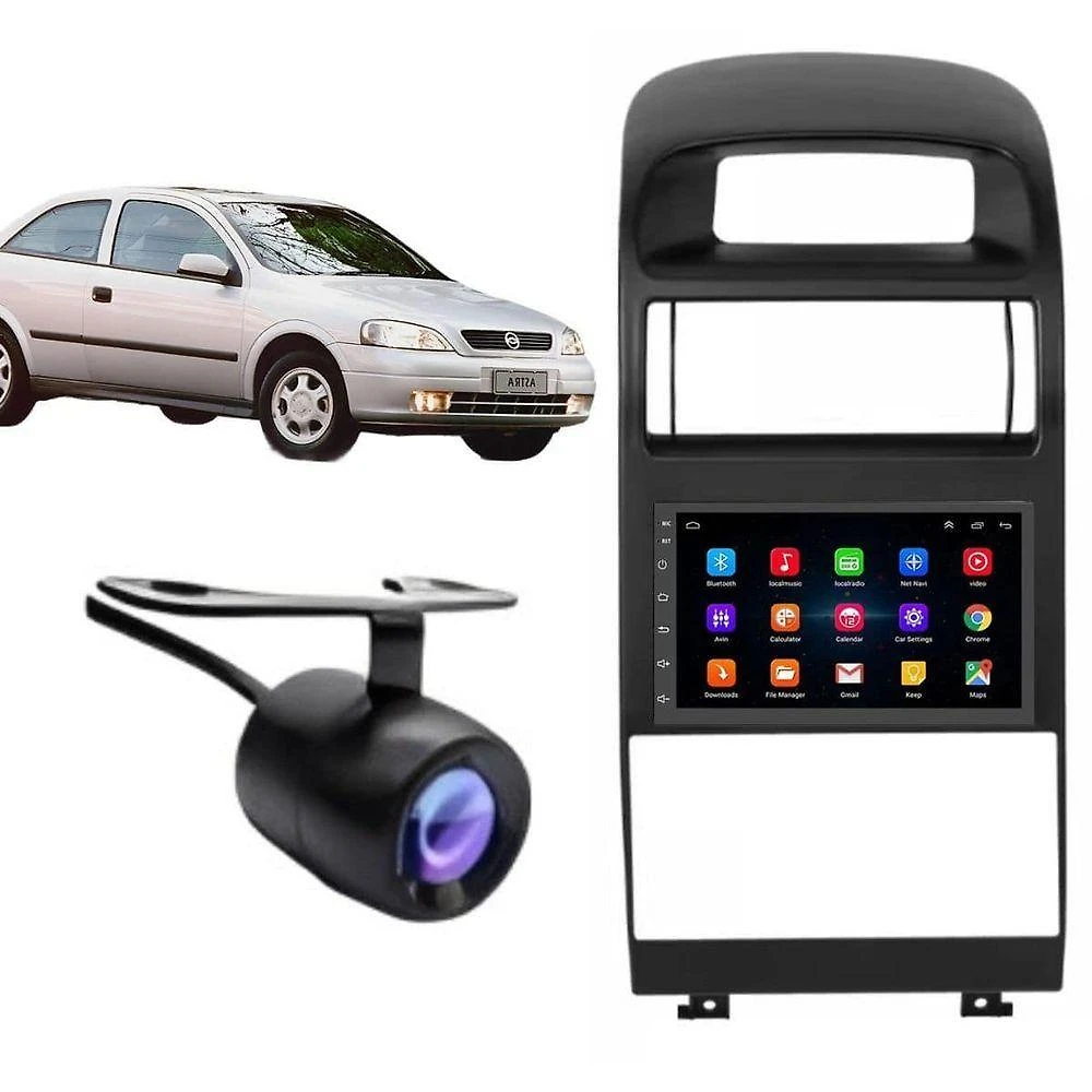 Central Multimídia Automotiva Android Auto 7 Touch Screen com Bluetooth Wi-Fi GPS para Chevrolet